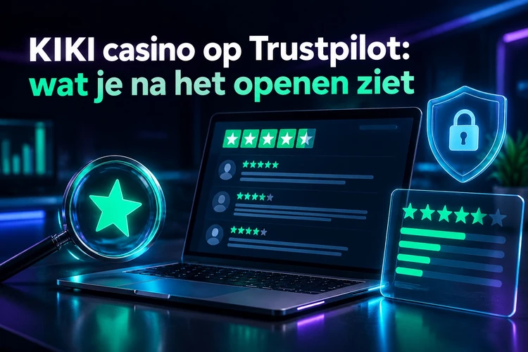 KIKI casino op Trustpilot: wat je na het openen ziet
