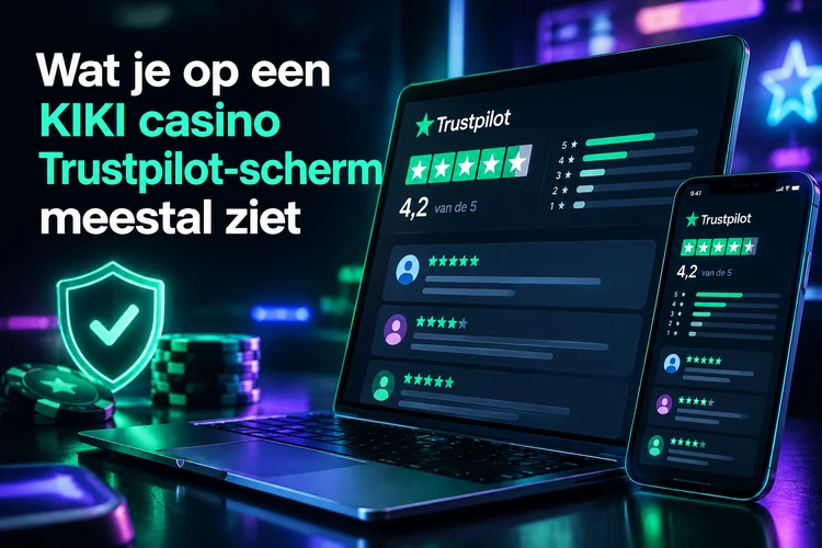 Wat je op een KIKI casino Trustpilot-scherm meestal ziet